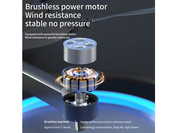 OPEN HORIZON TECHNICAL PRO STRATUS PRO 4K UHD DRONE DUAL CAMERAS - BLACK - Like New