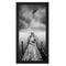 BOJIN 8X16 PICTURE FRAMES BLACK SOLID WOOD WITHOUT MAT PHOTO FRAME -BLACK - Brand New