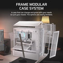 CORSAIR 4000D RS FRAME MODULAR HIGH AIRFLOW MOTHERBOARD COMPATIBLE - WHITE - Like New