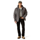 ARIAT CRIUS HOODED INSULATED JACKET - SIZE: MEN XL - GRAY HEATHER - Like New