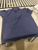 GALAXY BY HARVIC SHORT SLEEVE POLO - SIZE: MEN XL - NAVY - Like New