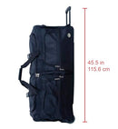 Rockland Rolling Duffel Bag PRD336 - BLACK - Brand New