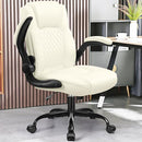 BRICK ATTIC LEATHER OFFICE CHAIR PU HOME COMPUTER DESK CHAIRS ERGONOMIC BACKREST - Like New