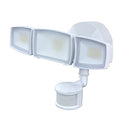 Good Earth Lighting Three-Head 2N1 LED Security & Area Light - Bright White - Brand New