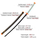 Anime Sword 41" Carbon Steel Anime Cosplay Props Samurai Sword B09Y5GDPWK - Brand New