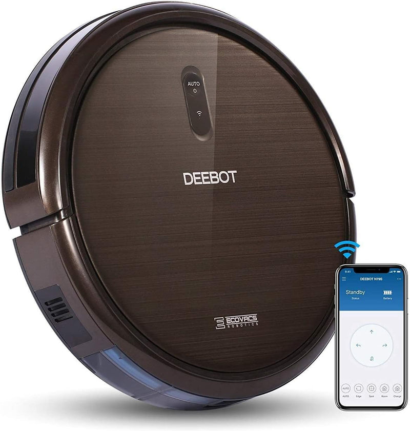 Ecovacs DEEBOT N79SE Robotic Vacuum Cleaner DN622.11 - Espresso Like New