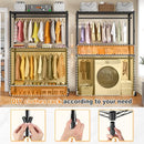 Raybee Clothes Rack Cover Rolling Portable Closet Storage - Brand New