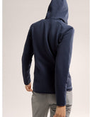 ARC'TERYX WOMEN'S KYANITE HOODED FLEECE JACKET - SIZE: XS - BLACK SAPPHIRE - Brand New
