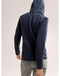 ARC'TERYX WOMEN'S KYANITE HOODED FLEECE JACKET - SIZE: XS - BLACK SAPPHIRE - Brand New