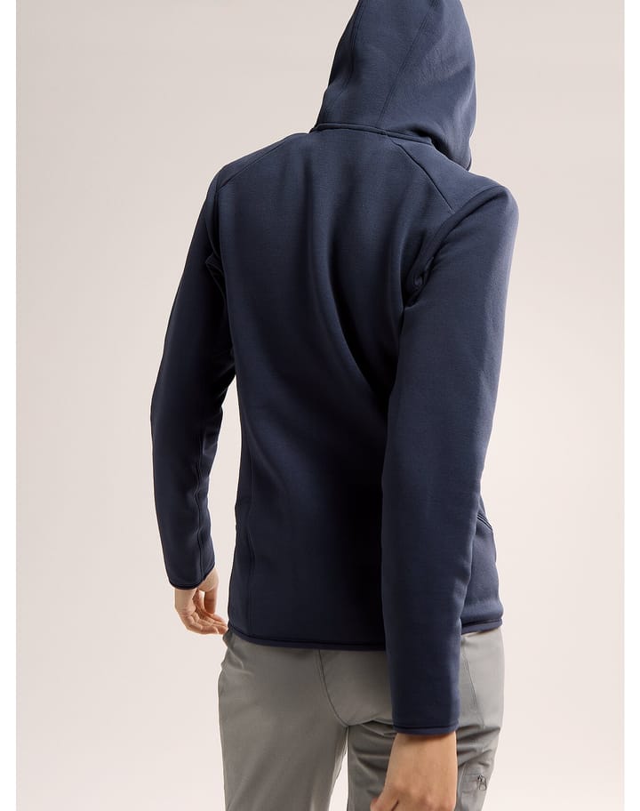 ARC'TERYX WOMEN'S KYANITE HOODED FLEECE JACKET - SIZE: XS - BLACK SAPPHIRE - Brand New