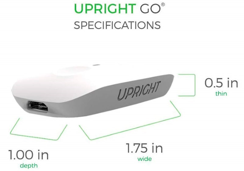 Upright - GO Posture Trainer URB06W-IN - White Like New