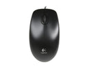 Logitech B100 Corded Mouse - Wired USB Mouse for Computers and laptops