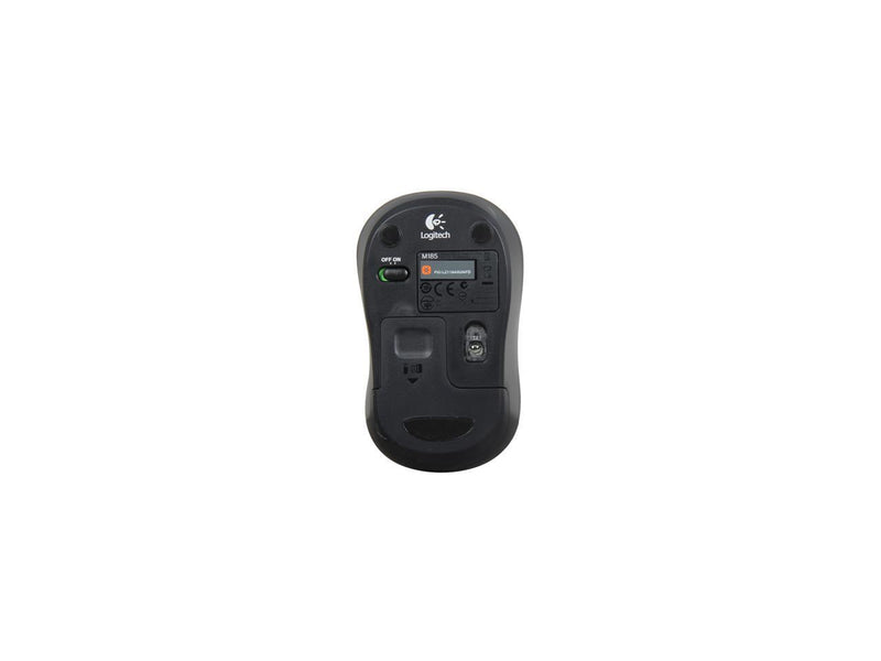 Logitech M185 910002225 Swift Gray 3 Buttons 1 x Wheel USB RF Wireless Optical