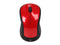Logitech M310 Flame Red 3 Buttons 1 x Wheel USB RF Wireless Laser Mouse