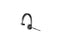 Logitech Wireless Headset H820e Single-Ear Mono Business Headset - Black