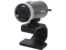 Microsoft LifeCam Cinema,Webcam with built-in noise cancelling Microphone, Light