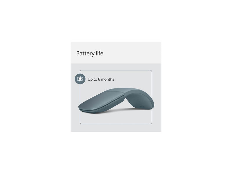 Microsoft - Surface Arc Bluetooth BlueTrack Ambidextrous Mouse - Wireless -