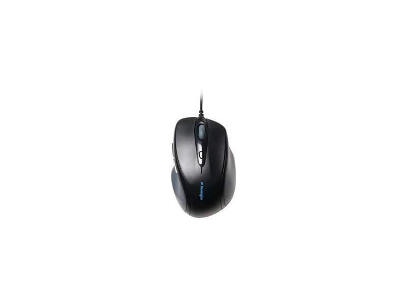 Kensington Pro Fit Full-Size Mouse K72369US Black 1 x Wheel USB Wired Optical