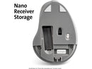 Kensington Pro Fit Ergo Vertical Wireless Mouse - Gray White