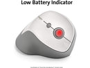 Kensington Pro Fit Ergo Vertical Wireless Mouse - Gray White