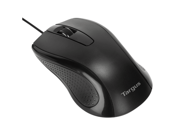 Targus 3-Button USB Full-Size Optical Mouse - AMU81USZ