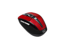 ADESSO 2.4 GHz Wireless Programmable Nano Mouse IMOUSE S60R Red 6 Buttons USB RF