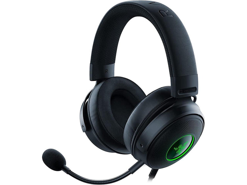 Razer Kraken V3 HyperSense Wired USB Gaming Headset w/Haptic Technology: