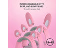 Razer Kraken Kitty V2 Pro Wired RGB Headset: Interchangeable Ears (Kitty, Bear,