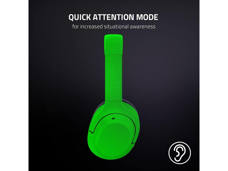 Razer Opus X Wireless Low Latency Headset: Active Noise Cancellation (ANC) -