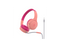 Belkin SoundForm Mini Pink Wired On-Ear Headphones for Kids AUD004BTPK