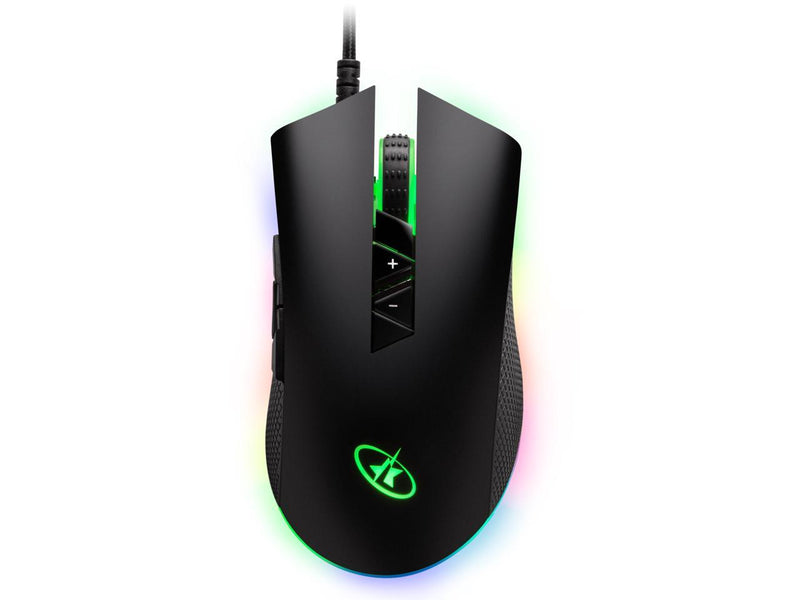 ROSEWILL RGB Gaming Mouse, LED Lighting, Wired USB, Gaming Mice