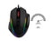 Rosewill NEON M54 RGB Gaming Mouse with Weight Tuning System, Interchangeable