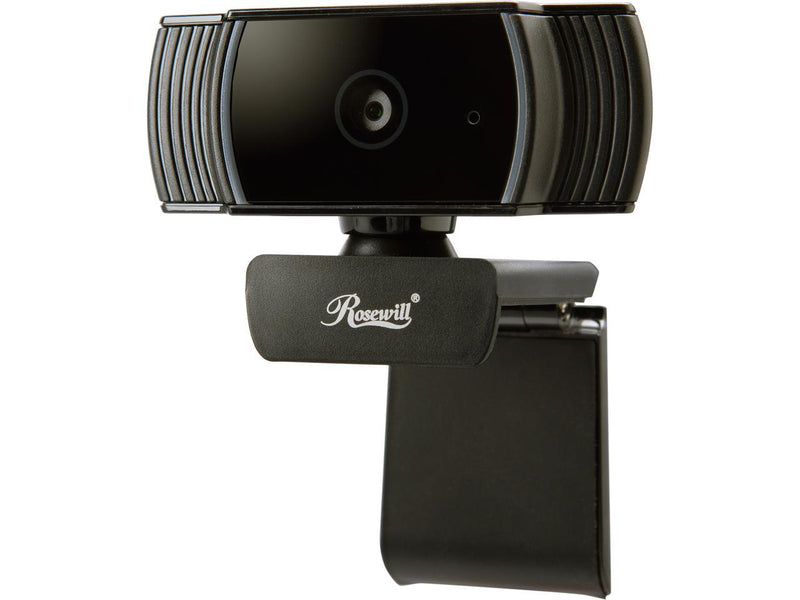 Rosewill 1080p HD Web Cam | Plug & Play Web Camera for Windows & Mac OS|