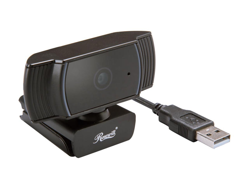 Rosewill 1080p HD Web Cam | Plug & Play Web Camera for Windows & Mac OS|