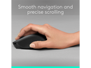 Logitech M330 SILENT Wireless Mouse, 2.4GHz with USB Receiver, Optical Tracking,