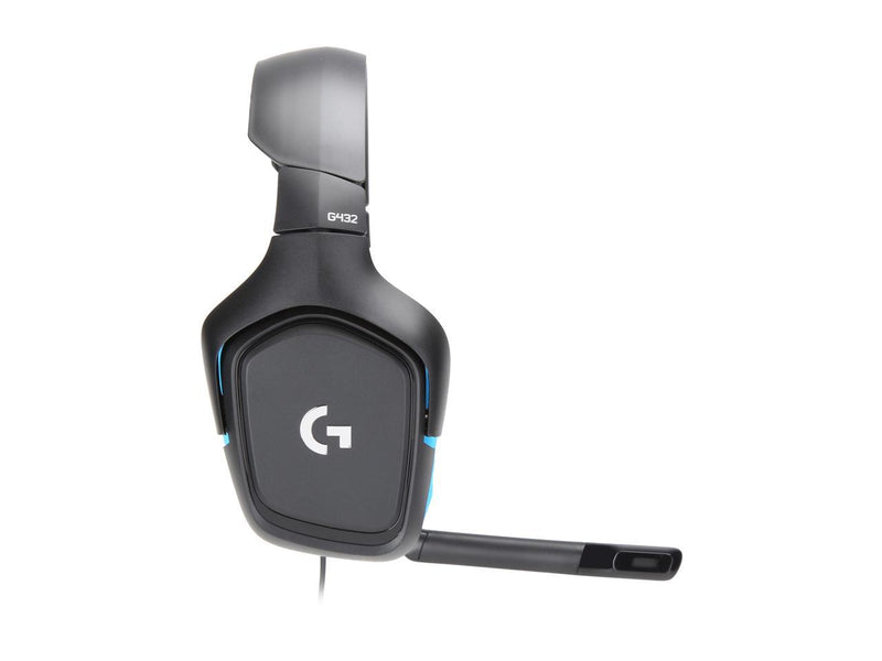 Logitech G432 Wired Gaming Headset, 7.1 Surround Sound, DTS Headphone:X