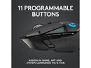 Logitech G502 Lightspeed Wireless Gaming Mouse with Hero 25K Sensor, PowerPlay