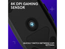 Logitech G203 Wired Gaming Mouse, 8,000 DPI, Rainbow Optical Effect LIGHTSYNC