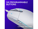 Logitech G203 Wired Gaming Mouse, 8,000 DPI, Rainbow Optical Effect LIGHTSYNC