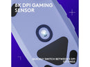 Logitech G203 Wired Gaming Mouse, 8,000 DPI, Rainbow Optical Effect LIGHTSYNC
