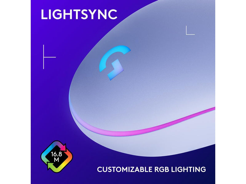 Logitech G203 Wired Gaming Mouse, 8,000 DPI, Rainbow Optical Effect LIGHTSYNC