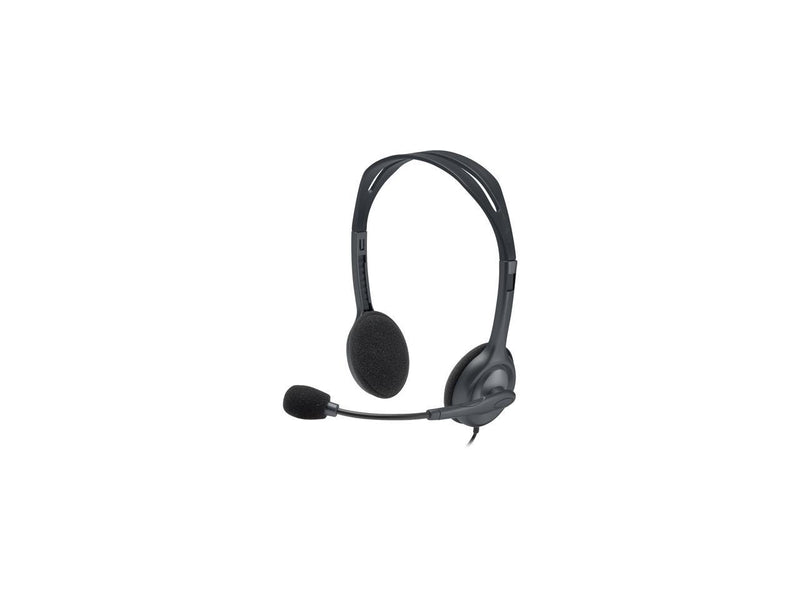 Logitech H111 3.5mm Connector Supra-aural Stereo Headset