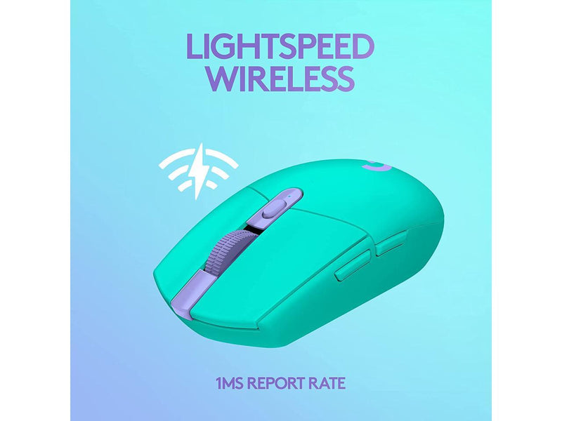 Logitech G305 LIGHTSPEED Wireless Gaming Mouse, Hero 12K Sensor, 12,000 DPI,