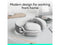 Logitech Zone Vibe 100 Lightweight Wireless Over Ear Headphones with Noise