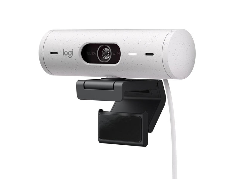 Logitech Brio 500 Full HD Webcam with Auto Light Correction,Show Mode, Dual