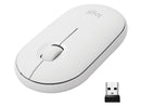 Logitech Bluetooth Optical Slim Mouse 910-006345 White Bluetooth Wireless