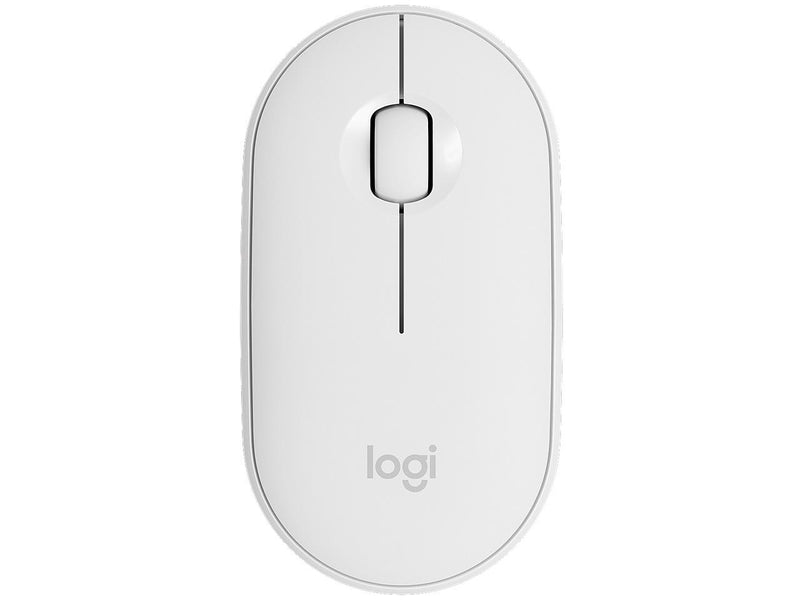Logitech Bluetooth Optical Slim Mouse 910-006345 White Bluetooth Wireless
