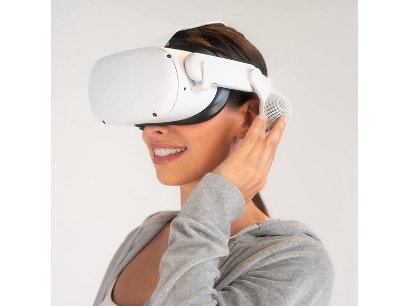 Logitech Chorus VR Off-Ear Headset for Meta Quest 2 - White