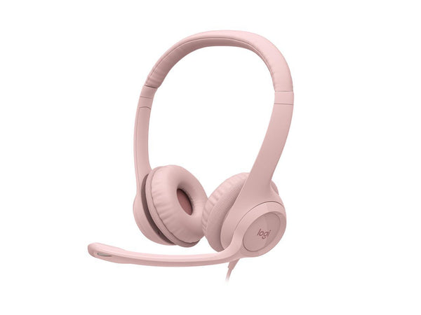 Logitech H390 Wired Headset for PC/Laptop, Stereo Headphones with Noise