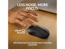 Logitech M240 Silent Bluetooth Mouse, Wireless, Compact, Portable, Smooth